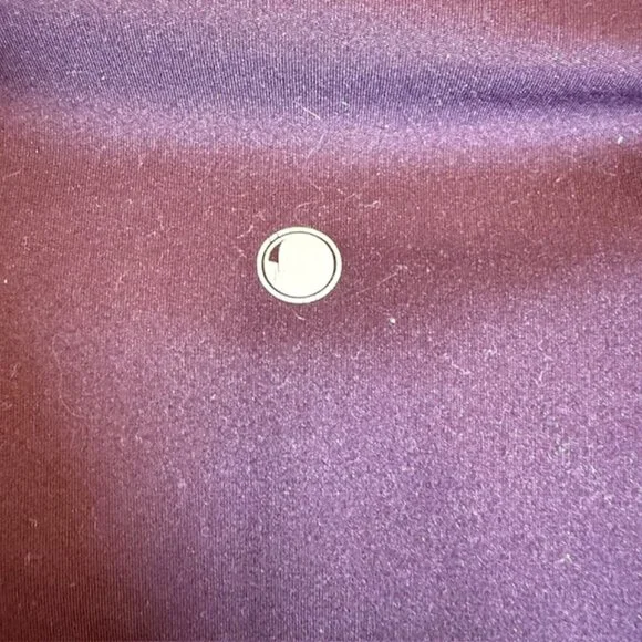 Yogalicious Lux Purple Hi-Rise Elastic Free Waistband Yoga Pants Leggings Sz M - Picture 6 of 11